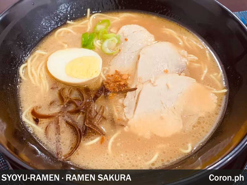 SYOYU-RAMEN-Ramen-Sakura Japanese food in Coron