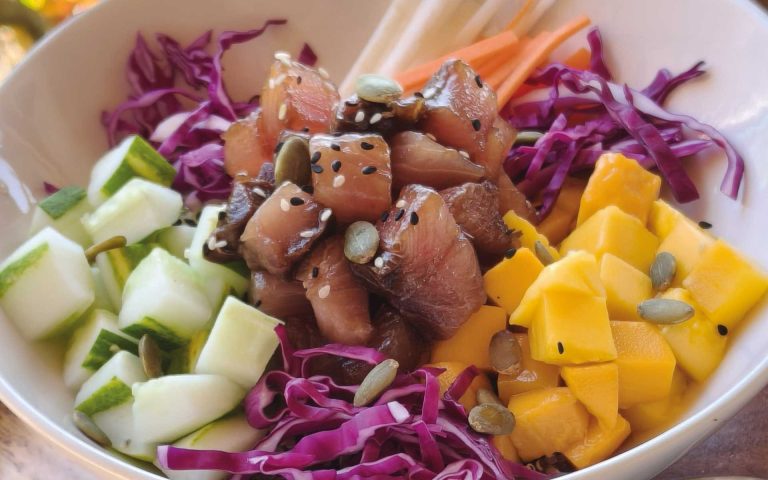 Tuna Poke in Coron