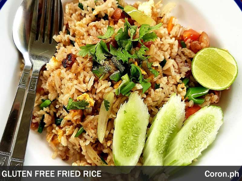 Gluten Free Fried Rice in Coron