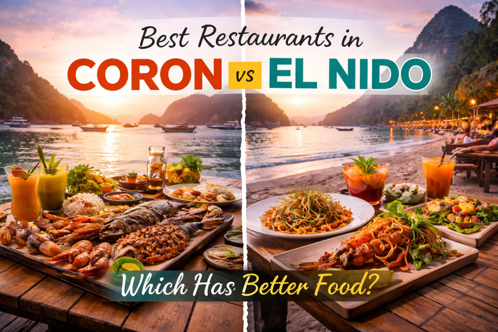 Best restaurants Coron & Nido