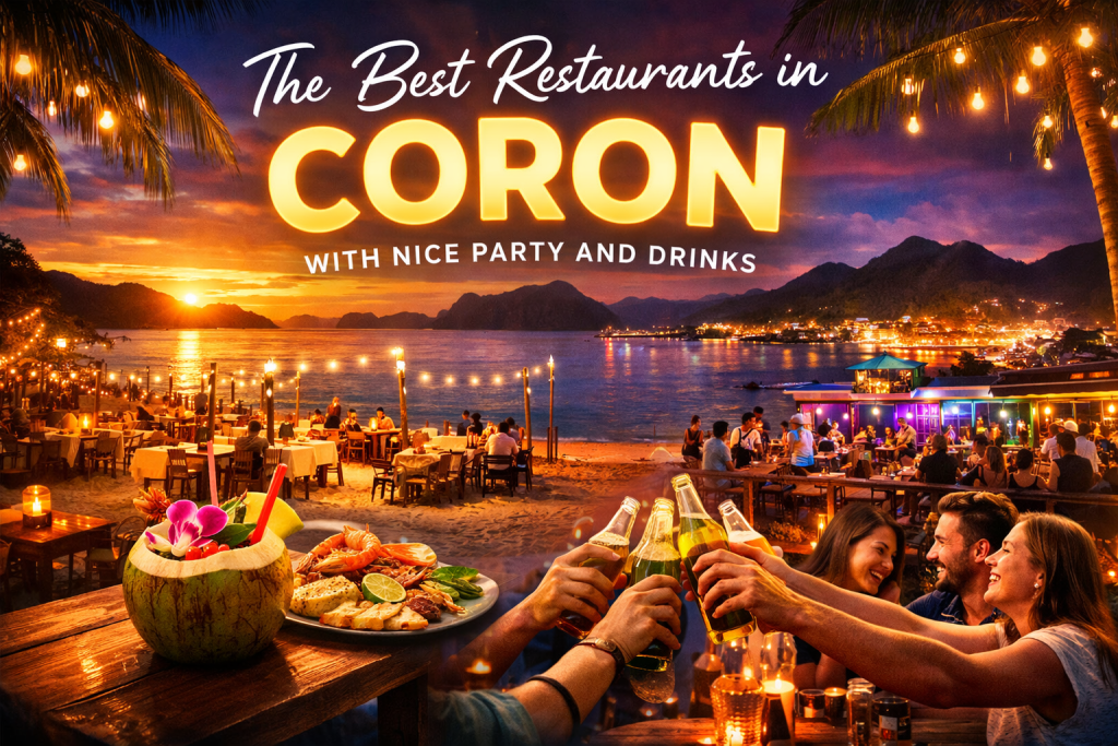 Best restaurants in coron with nice music