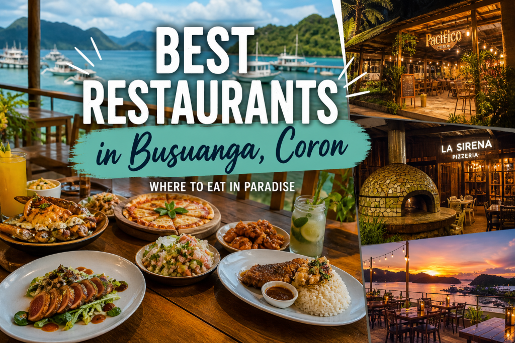 Best restaurants in Busuanga Coron
